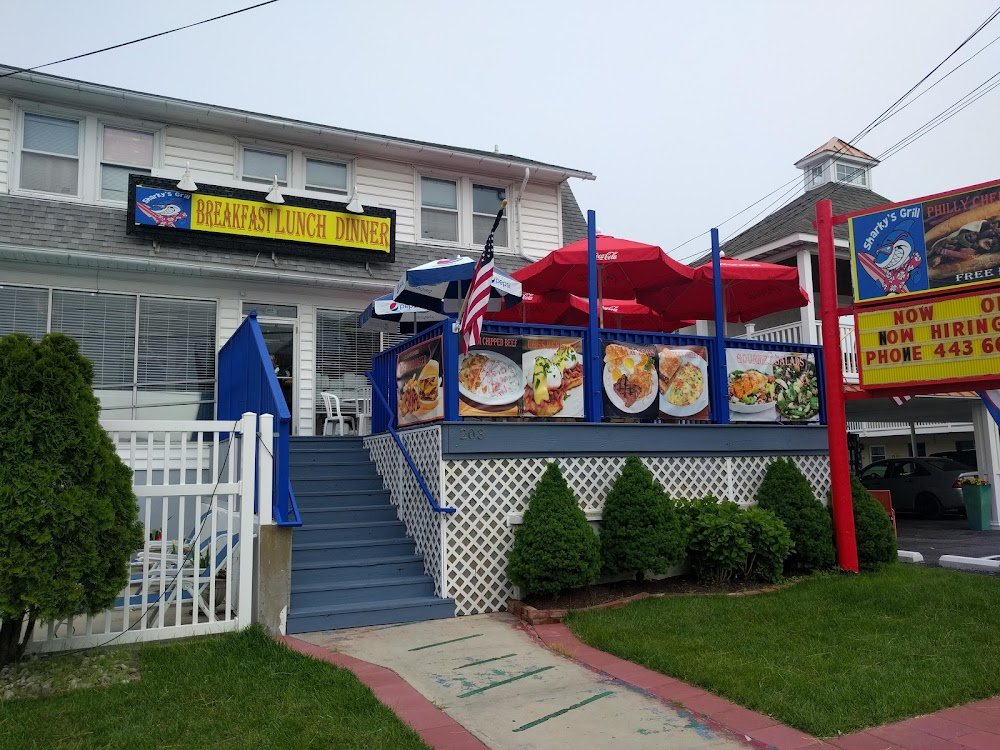 Sharky’s grill